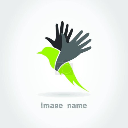 Téléchargez les illustrations : Oiseaux, illustration vectorielle colorée - en licence libre de droit