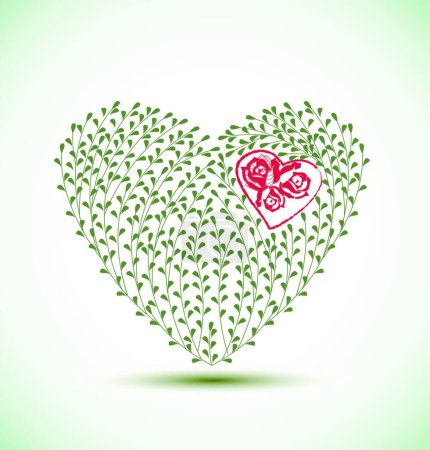 Illustration for Heart, graphic vector illustration - Royalty Free Image