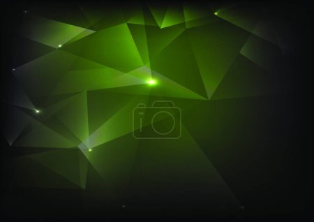 Illustration for Abstract Green Background, vector illustration - Royalty Free Image