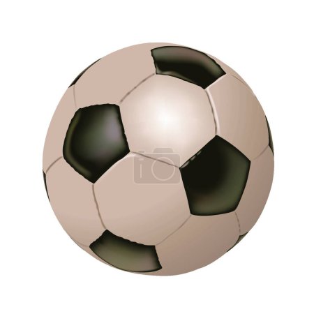 Illustration for Soccer Ball vector illustration - Royalty Free Image