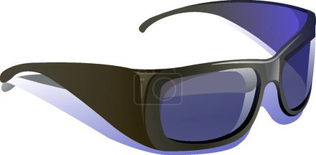 Illustration for Sunglasses icon  vector illustration - Royalty Free Image