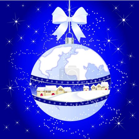 Téléchargez les illustrations : Noël international, illustration vectorielle - en licence libre de droit