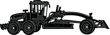 Illustration for "Construction Equipments"" graphic vector illustration - Royalty Free Image