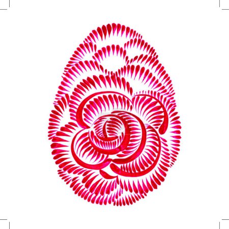 Ilustración de "ornamento decorativo floral "" vector gráfico ilustración - Imagen libre de derechos