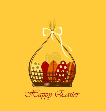 Illustration for Easter" graphic vector illustration - Royalty Free Image