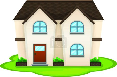 Illustration for House" graphic vector illustration - Royalty Free Image