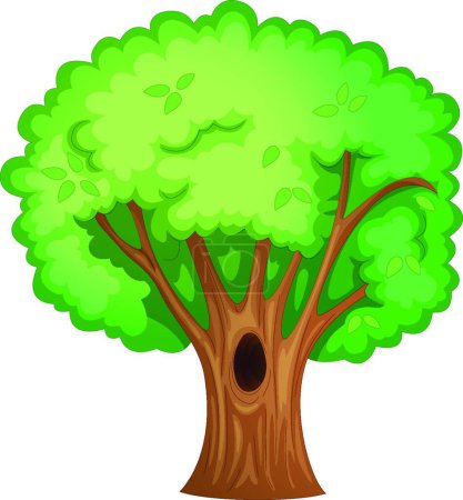 Illustration for "Tree " icon  vector illustration - Royalty Free Image