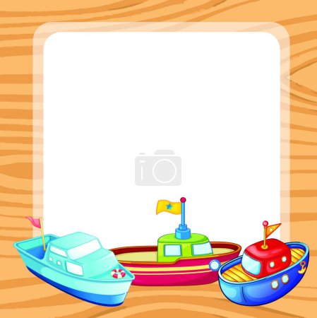 Ilustración de Barcos, ilustración vectorial gráfica - Imagen libre de derechos