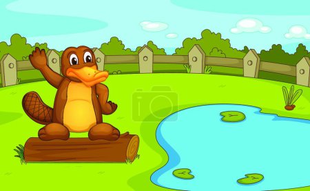 Illustration for Illustration of the Platypus - Royalty Free Image