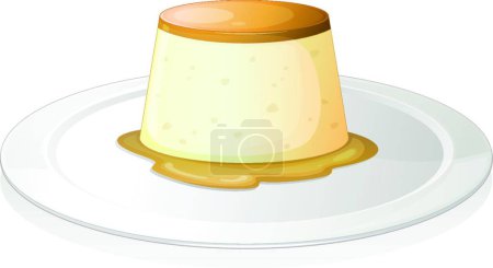 Illustration for Illustration of the Puding - Royalty Free Image