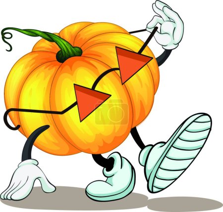 Illustration for Illustration of the  pumpkin - Royalty Free Image