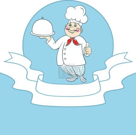 Téléchargez les illustrations : Illustration du cuisinier Chef - en licence libre de droit