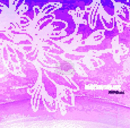 Ilustración de Acuarela floral, vector ilustración diseño simple - Imagen libre de derechos