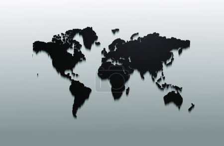 Ilustración de Ilustración del mapa mundial Antecedentes - Imagen libre de derechos