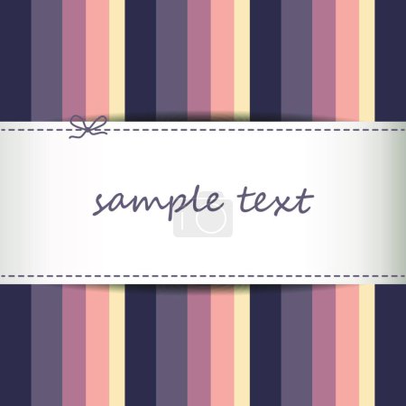 Illustration for Illustration of the striped background - Royalty Free Image