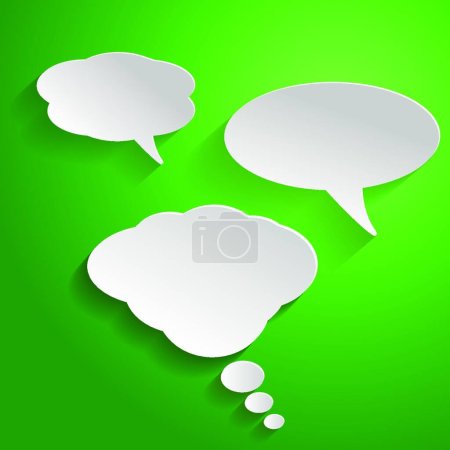 Illustration for Speech bubble, simple vector illustration - Royalty Free Image