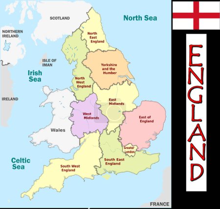 Téléchargez les illustrations : Illustration des divisions anglaises - en licence libre de droit