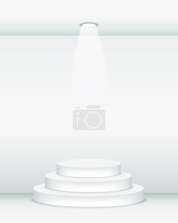 Illustration for Podium, web simple icon illustration - Royalty Free Image