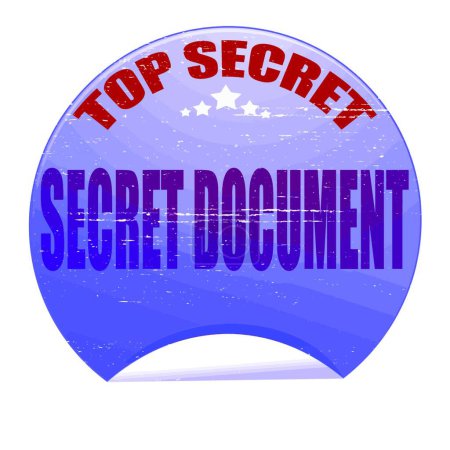 Téléchargez les illustrations : Illustration du document secret - en licence libre de droit