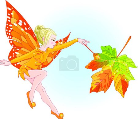 Illustration for Illustration of the Magic fairy - Royalty Free Image