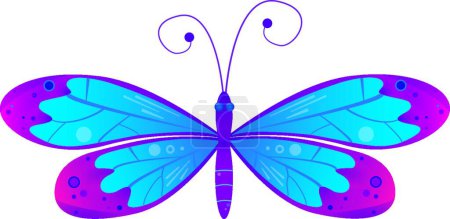 Illustration for Illustration of the Dragonfly - Royalty Free Image