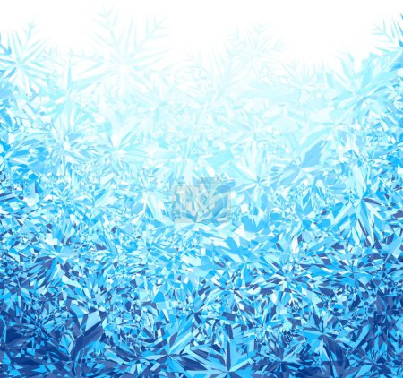 Illustration for Winter  background, vector illustration - Royalty Free Image