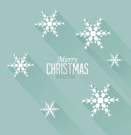 Illustration for Snowflake, graphic vector illustration - Royalty Free Image