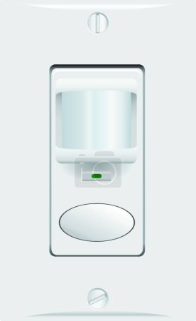 Illustration for Control Wall Switch Sensor, graphic vector illustration - Royalty Free Image