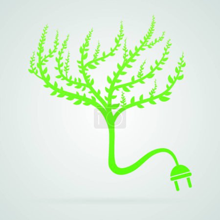 Téléchargez les illustrations : "Bouchon d'arbre vectoriel "icône plate, illustration vectorielle - en licence libre de droit