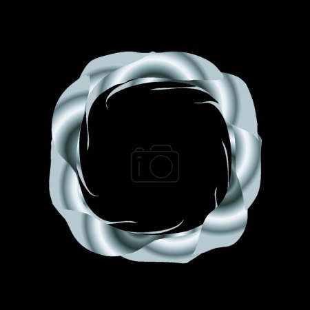 Illustration for Aperture- photography logo vector illustration - Royalty Free Image