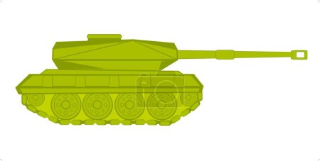Illustration for "Vector illustration of the tank" - Royalty Free Image