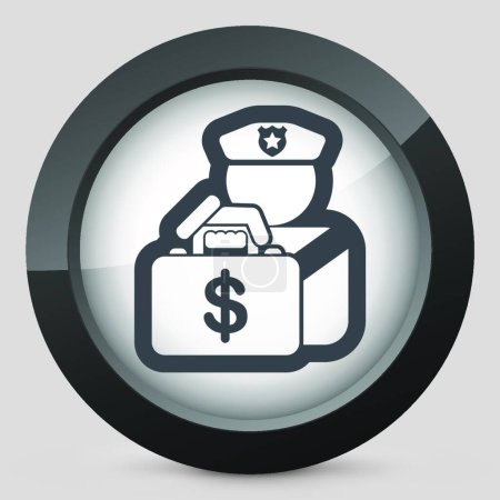 Illustration for Security bank vector illustration - Royalty Free Image