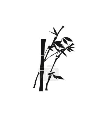 Téléchargez les illustrations : Illustration vectorielle icône en bambou - en licence libre de droit