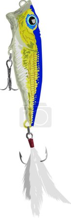 Illustration for Illustration of the Fishing Lure - Royalty Free Image
