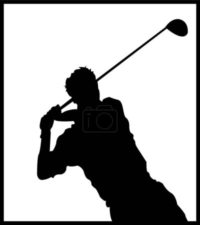 Illustration for Golf, graphic vector illustration - Royalty Free Image