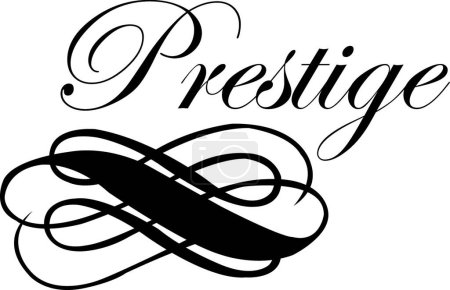 Illustration for Prestige icon   vector illustration - Royalty Free Image