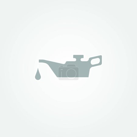 Illustration for Oiler icon vector illustration - Royalty Free Image