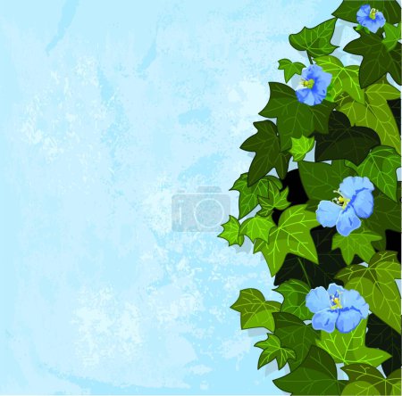 Illustration for Illustration of the Green leaves background - Royalty Free Image