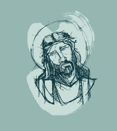 Illustration for Illustration of the Jesus Christ - Royalty Free Image