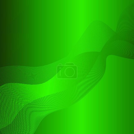Illustration for Abstract wave shape background - Royalty Free Image