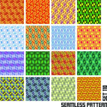 Illustration for Beautiful Seamless Pattern illustration for background - Royalty Free Image