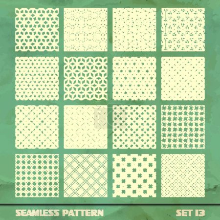 Illustration for Seamless vintage pattern vector illustration - Royalty Free Image