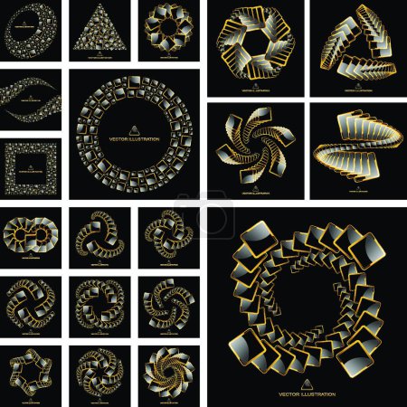 Illustration for Swirl elements for design, graphic vector illustration - Royalty Free Image