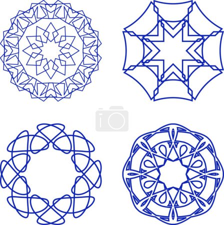 Illustration for Graphic elements, graphic vector illustration - Royalty Free Image