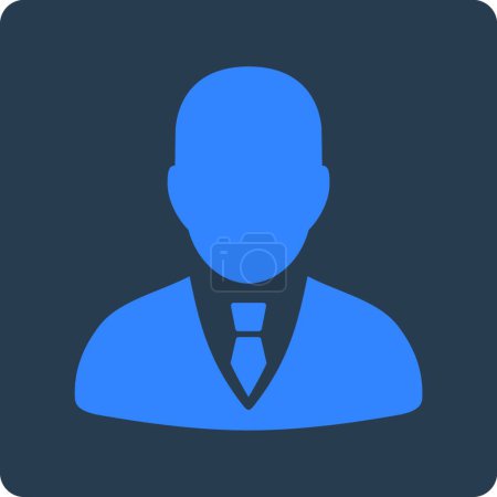 Illustration for Manager Icon, vector illustration - Royalty Free Image