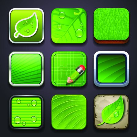 Illustration for App icons, graphic vector illustration - Royalty Free Image