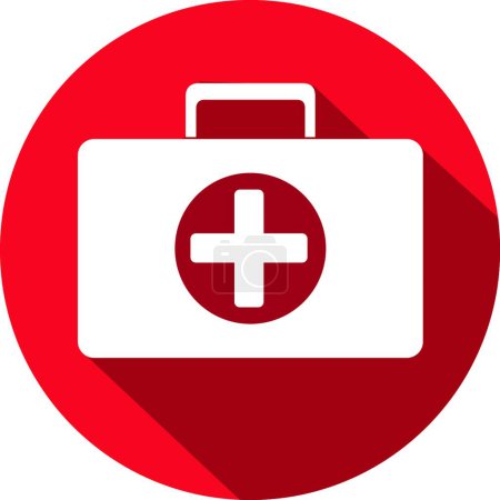 Illustration for First aid  vector illustration - Royalty Free Image