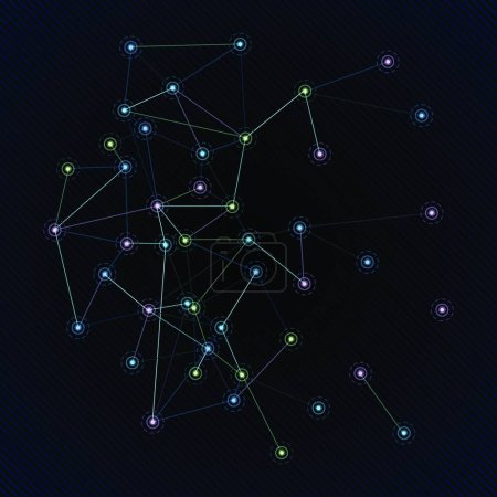 Ilustración de Constelación, ilustración vectorial gráfica - Imagen libre de derechos