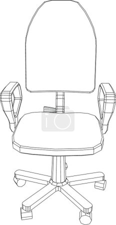Ilustración de Ilustración de la silla - Imagen libre de derechos