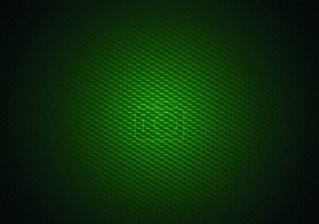 Illustration for Green Hexagonal Background  vector illustration - Royalty Free Image